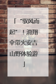 “驭风而起”！滑翔伞带火安吉山野体验游