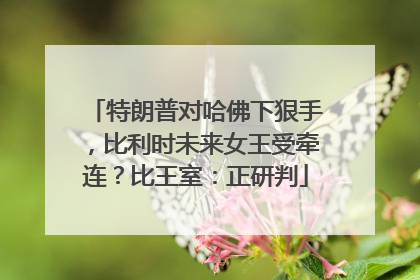 特朗普对哈佛下狠手，比利时未来女王受牵连？比王室：正研判