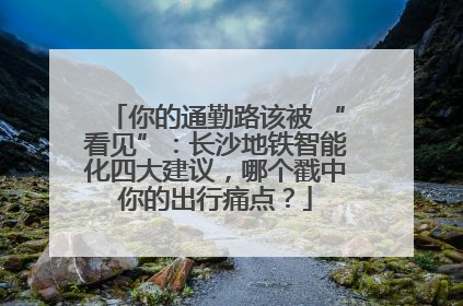 你的通勤路该被 “看见”：长沙地铁智能化四大建议，哪个戳中你的出行痛点？