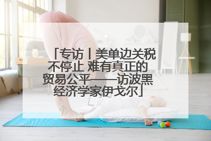 专访丨美单边关税不停止 难有真正的贸易公平——访波黑经济学家伊戈尔