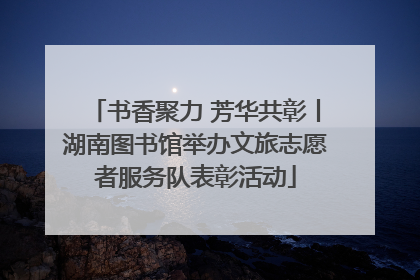 书香聚力 芳华共彰丨湖南图书馆举办文旅志愿者服务队表彰活动