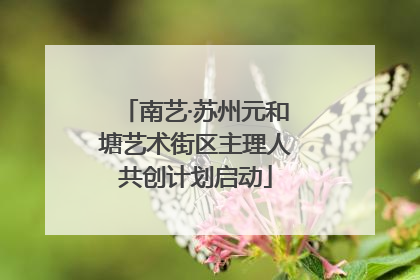 南艺·苏州元和塘艺术街区主理人共创计划启动
