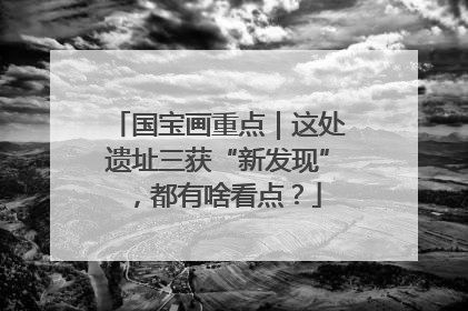 国宝画重点｜这处遗址三获“新发现”，都有啥看点？