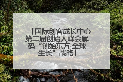 国际创客成长中心第二届创始人峰会解码“创始东方·全球生长”战略