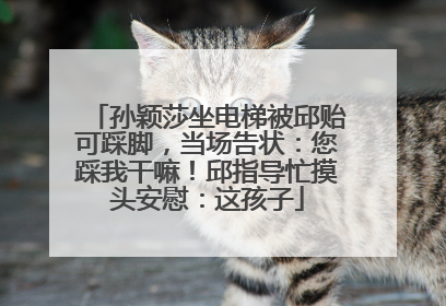 孙颖莎坐电梯被邱贻可踩脚，当场告状：您踩我干嘛！邱指导忙摸头安慰：这孩子