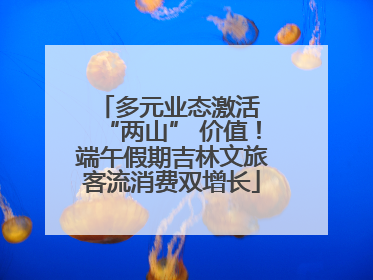 多元业态激活 “两山” 价值！端午假期吉林文旅客流消费双增长