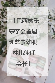 巴西林氏宗亲会首届理监事就职 林伟萍任会长