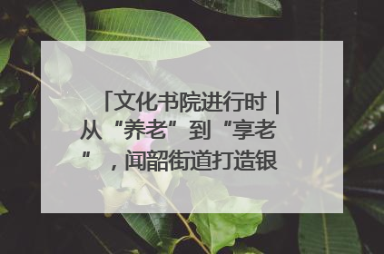 文化书院进行时｜从“养老”到“享老”，闻韶街道打造银龄幸福新图景
