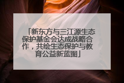 新东方与三江源生态保护基金会达成战略合作，共绘生态保护与教育公益新蓝图