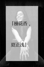 楝花香，夏正浅