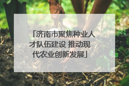 济南市聚焦种业人才队伍建设 推动现代农业创新发展