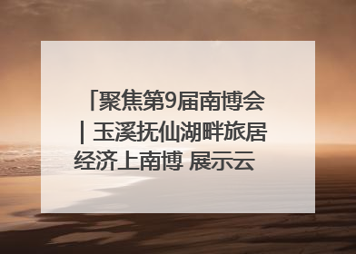 聚焦第9届南博会｜玉溪抚仙湖畔旅居经济上南博 展示云南生活新样本