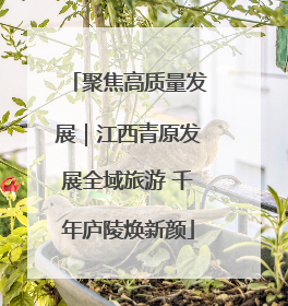 聚焦高质量发展｜江西青原发展全域旅游 千年庐陵焕新颜