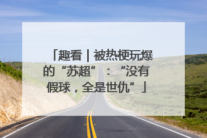 趣看｜被热梗玩爆的“苏超”：“没有假球，全是世仇”