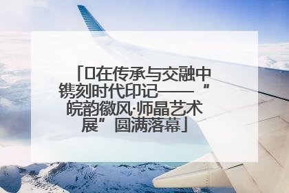 ﻿在传承与交融中镌刻时代印记——“皖韵徽风·师晶艺术展”圆满落幕
