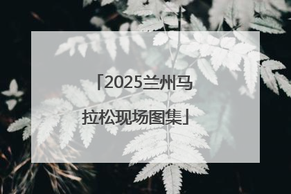 2025兰州马拉松现场图集